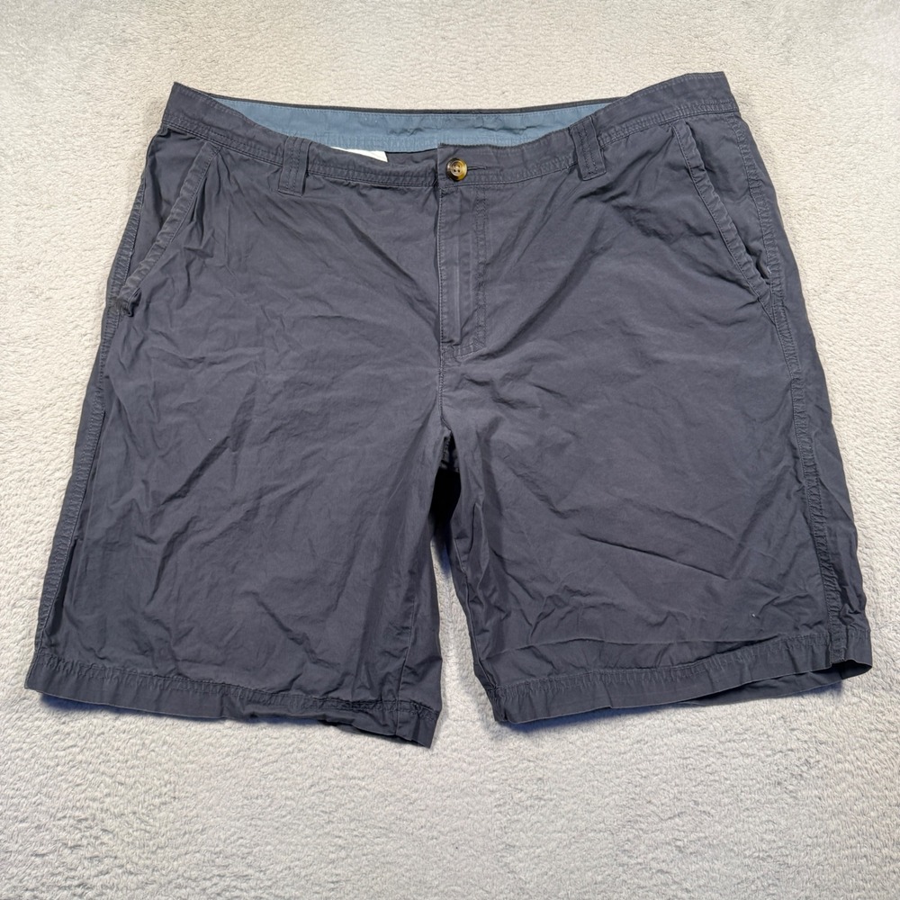 Columbia Washed Out Shorts Mens 38 Grey Blue 100% Cotton Gorpcore Hiking Outdoor